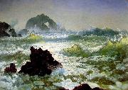 Albert Bierstadt Seal Rock, California oil on canvas